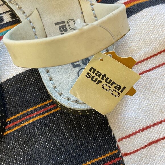 NWT Natural Sur Avarca Leather Sandals. Spain. Menorquinas. Slingback Strap. 37 - Picture 12 of 12